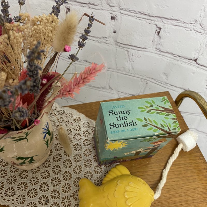 Savon vintage AVON poisson jaune