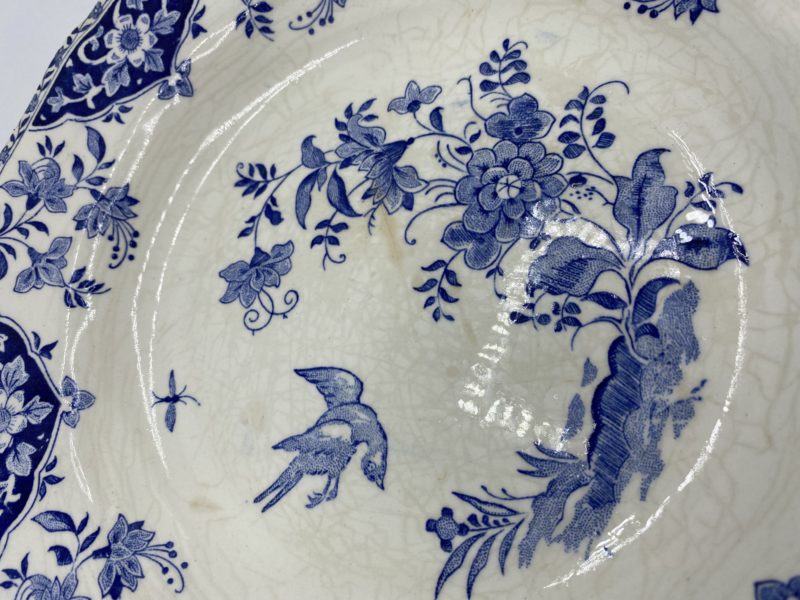 Service ancien 15 pièces Gien faïence Delft – Image 6
