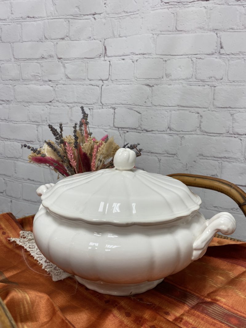 Soupière vintage Salins Pompadour