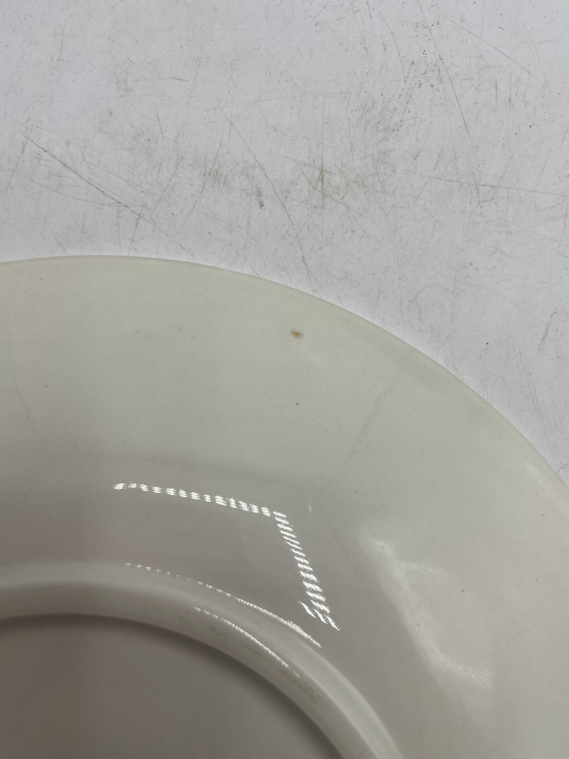 Duo assiettes vintage Gien décor fleur orange – Image 9