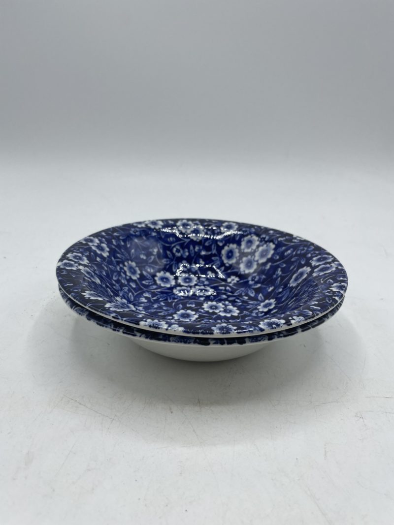 Duo coupelles faïence anglaise Calico Burleigh – Image 5