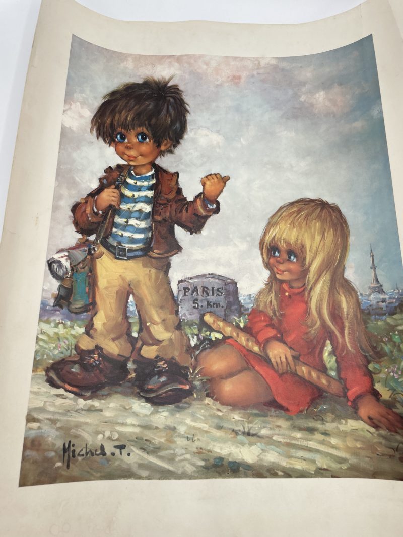 Reproductions tableau Poulbot Michel Thomas – Image 5