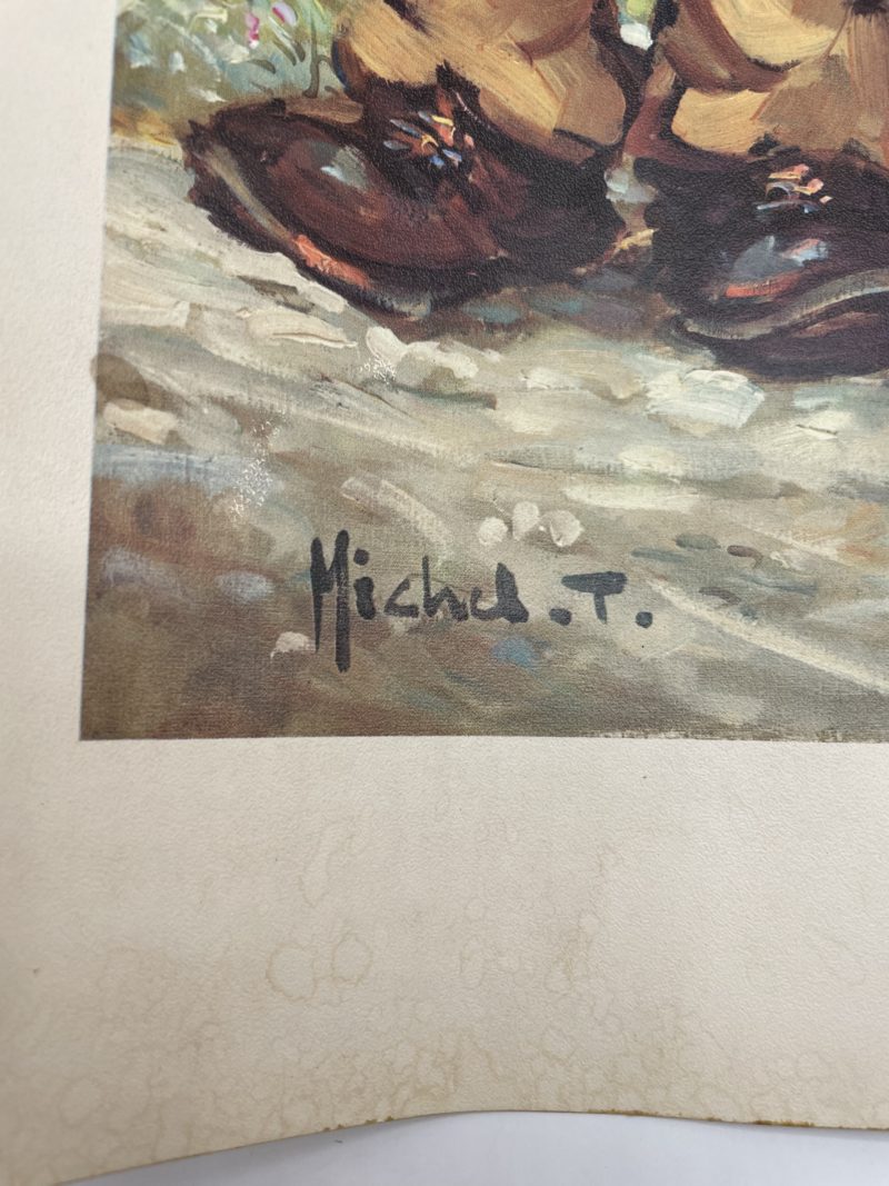 Reproductions tableau Poulbot Michel Thomas – Image 6