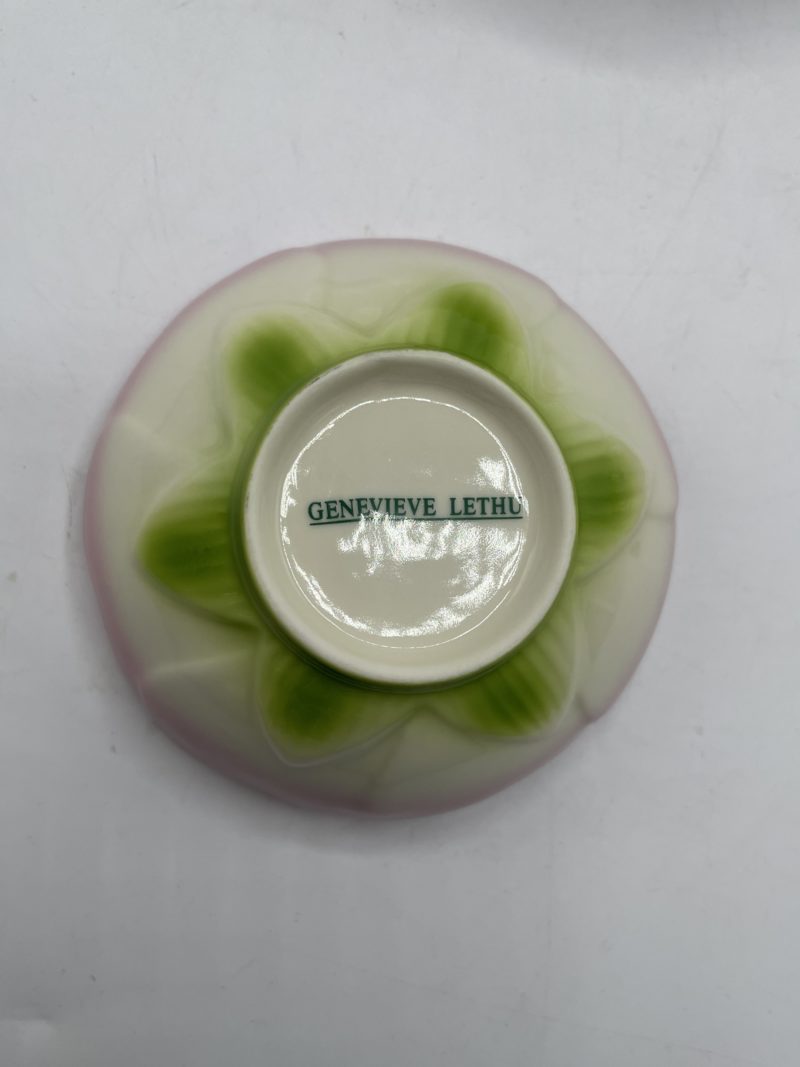 Lot de 5 coupelles fleurs Genevieve Lethu – Image 7