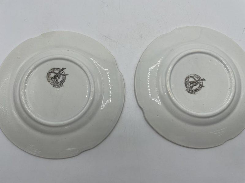 Lot 6 petites assiettes Moulin des Loups Hamage Orchies motif oiseaux – Image 18
