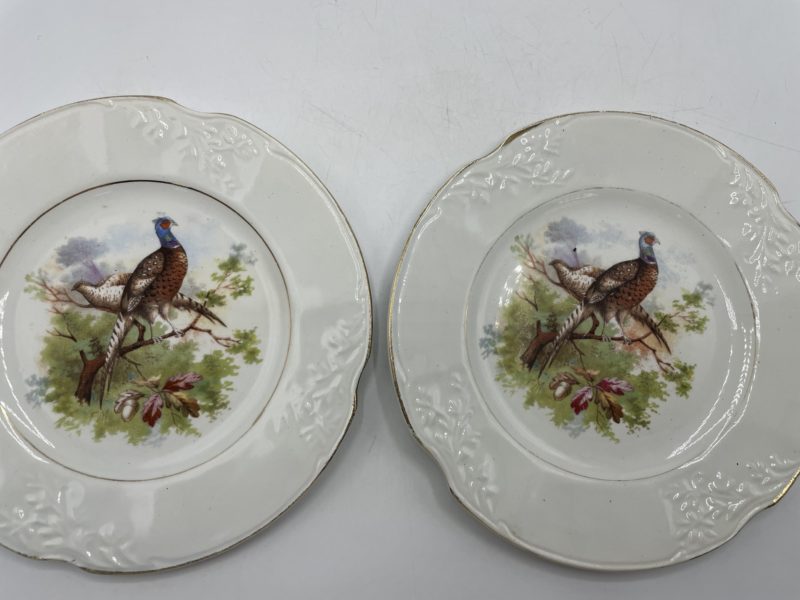 Lot 6 petites assiettes Moulin des Loups Hamage Orchies motif oiseaux – Image 12