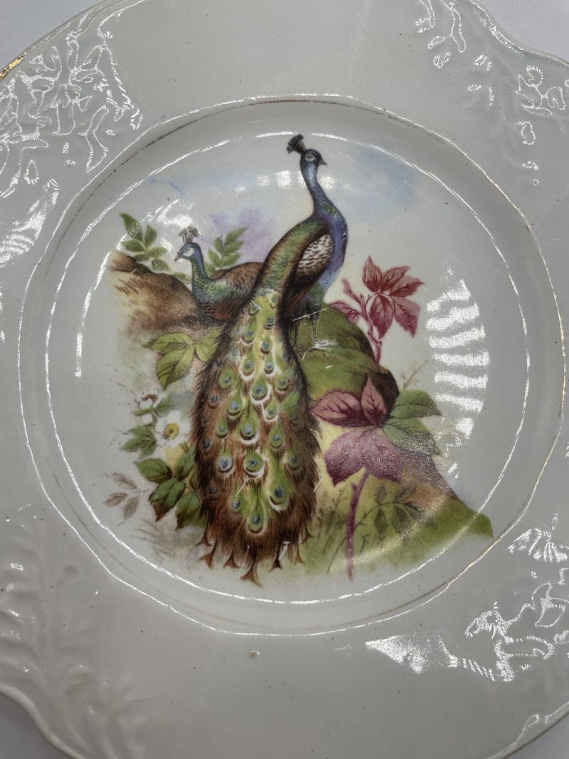 Lot 6 petites assiettes Moulin des Loups Hamage Orchies motif oiseaux – Image 5