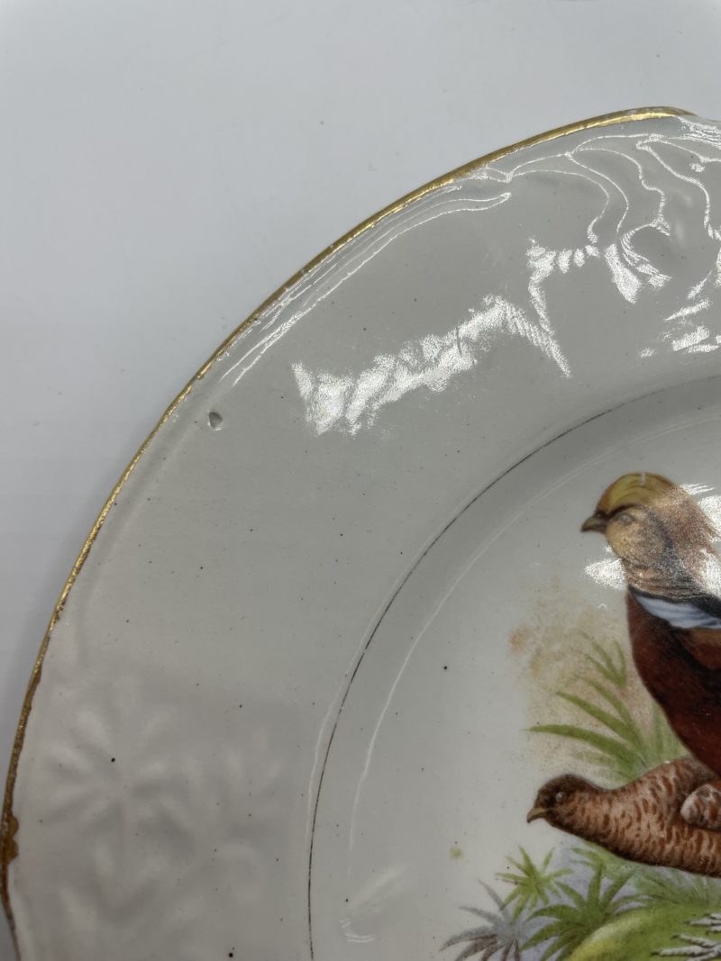 Lot 6 petites assiettes Moulin des Loups Hamage Orchies motif oiseaux – Image 9