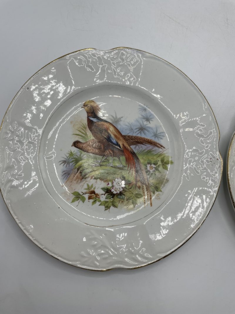 Lot 6 petites assiettes Moulin des Loups Hamage Orchies motif oiseaux – Image 11