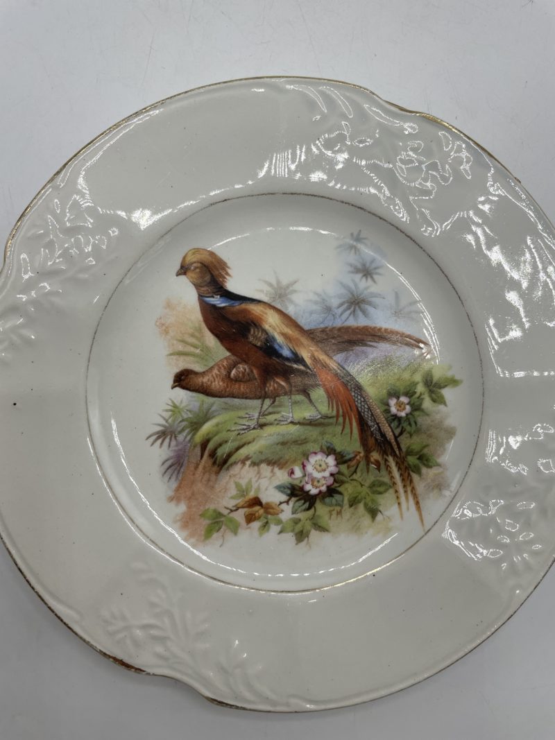 Lot 6 petites assiettes Moulin des Loups Hamage Orchies motif oiseaux – Image 8