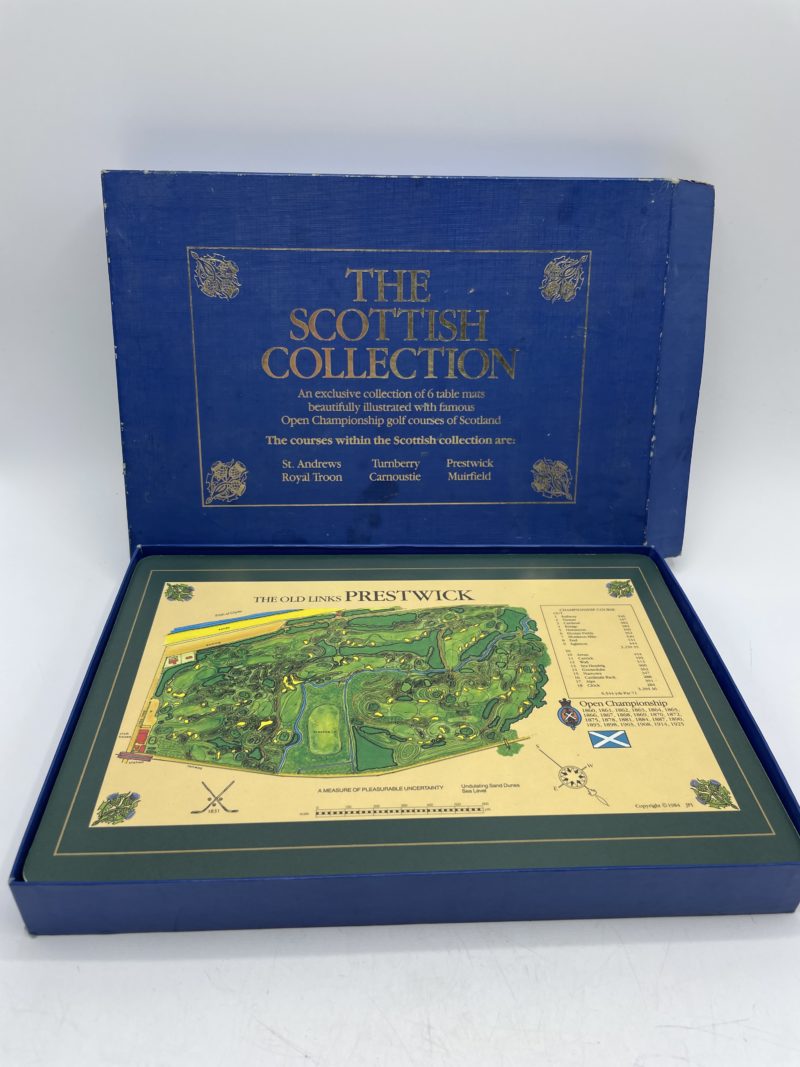 Lot de 6 sets de table The Scottish collection Golf Club Interchasse – Image 3