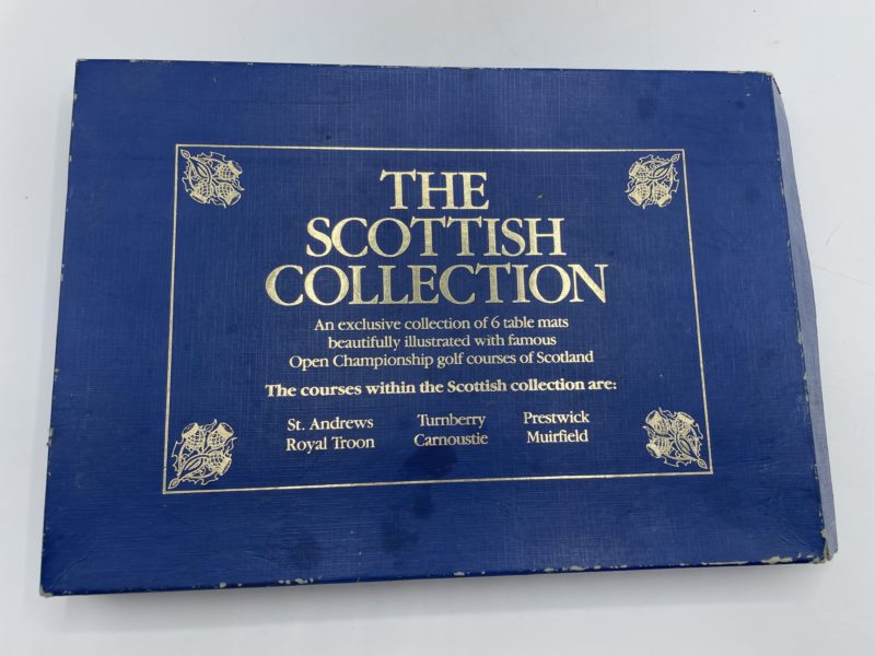 Lot de 6 sets de table The Scottish collection Golf Club Interchasse – Image 2