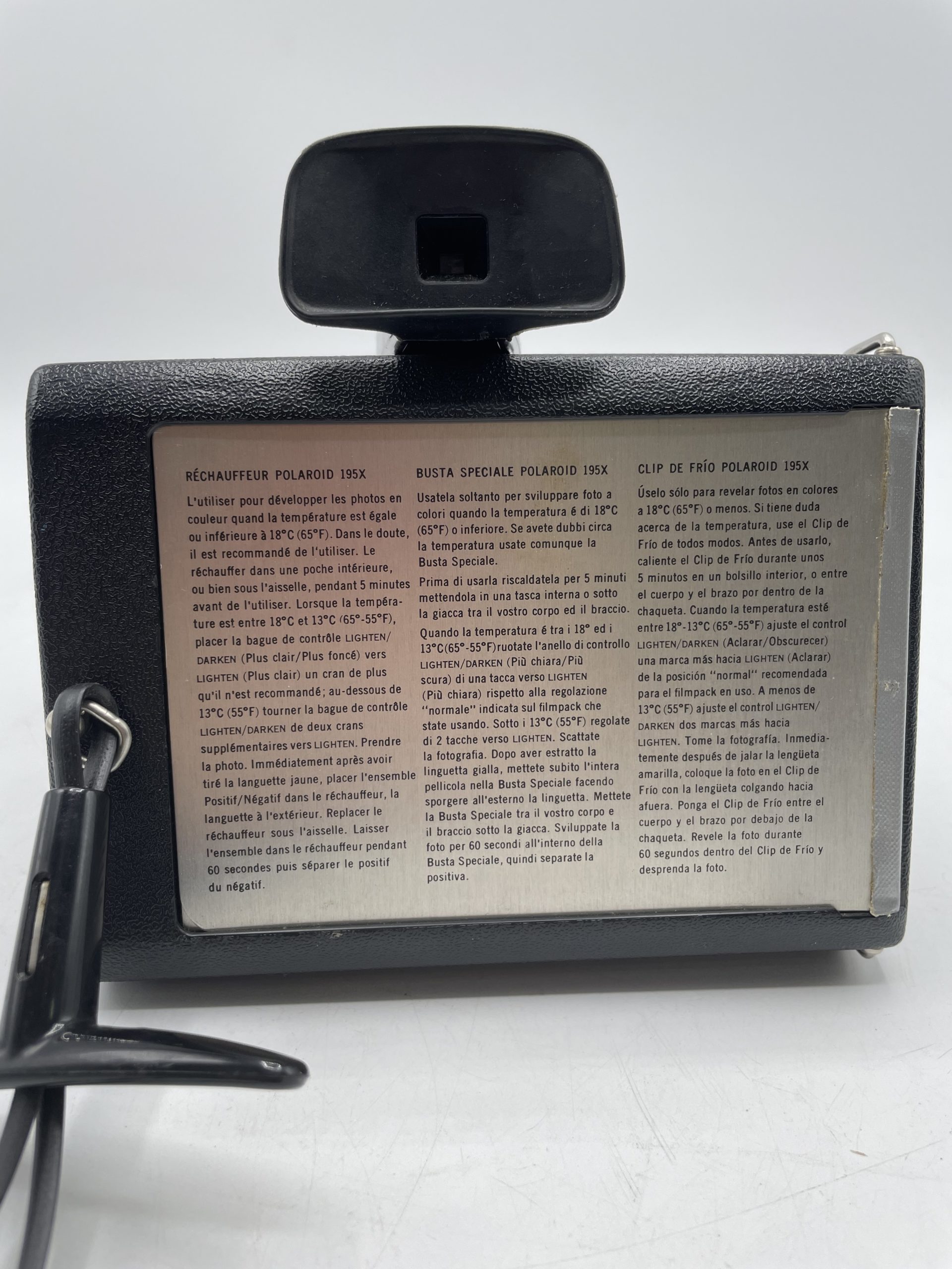 Boîtier appareil photo vintage Polaroid Colorpack 80 – Image 15