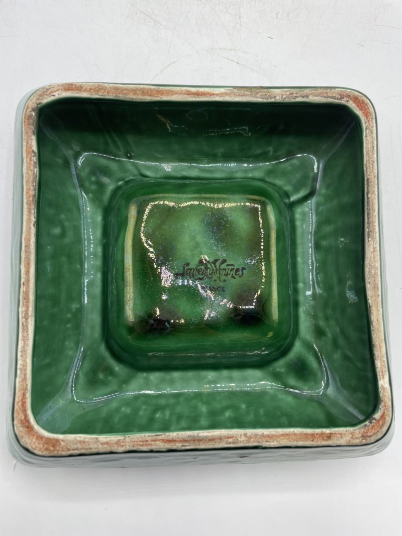 Ancien cendrier de comptoir céramique Sarreguemines Cognac Hine – Image 10
