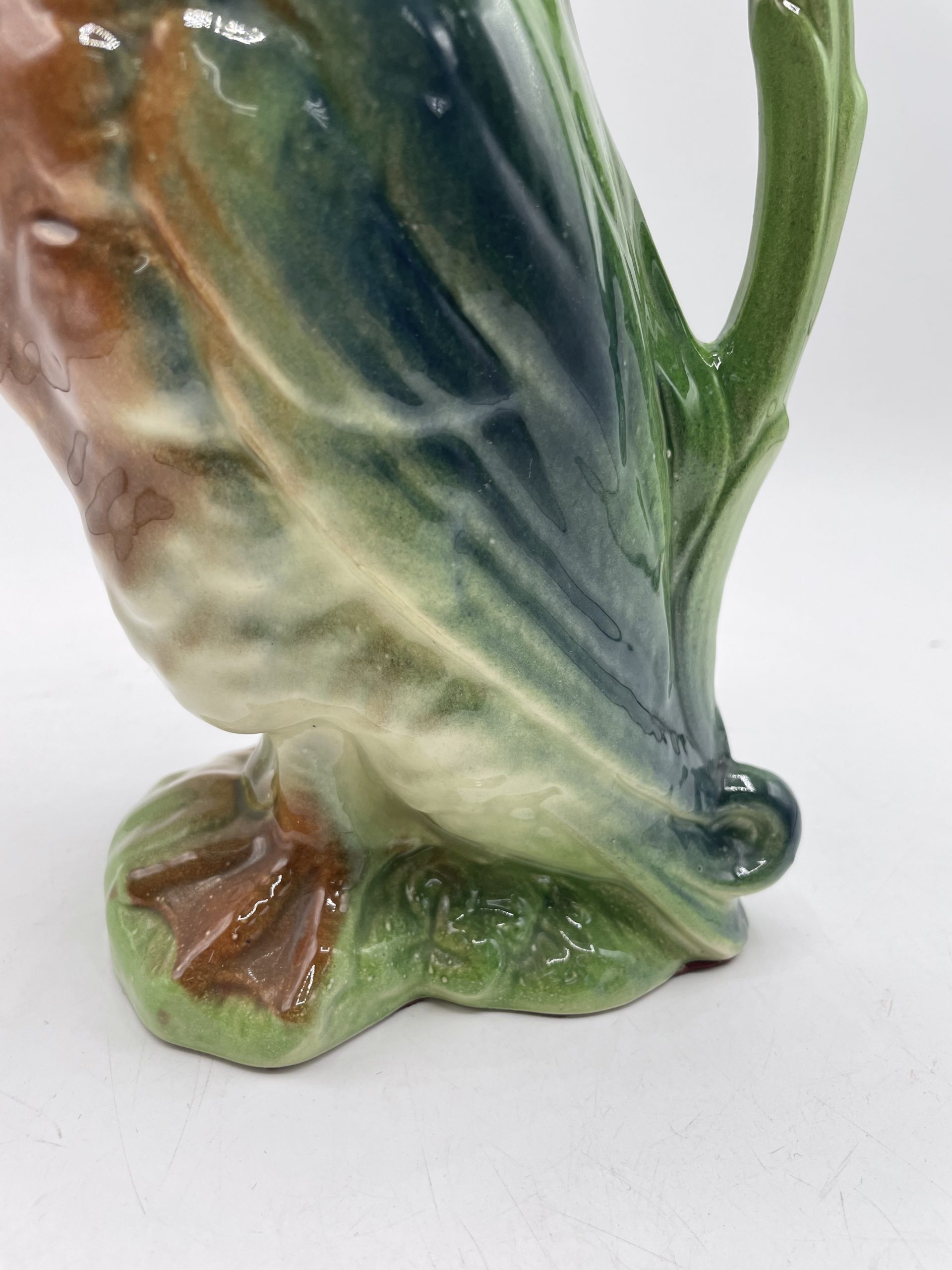 Pichet cruche barbotine canard vintage – Image 4