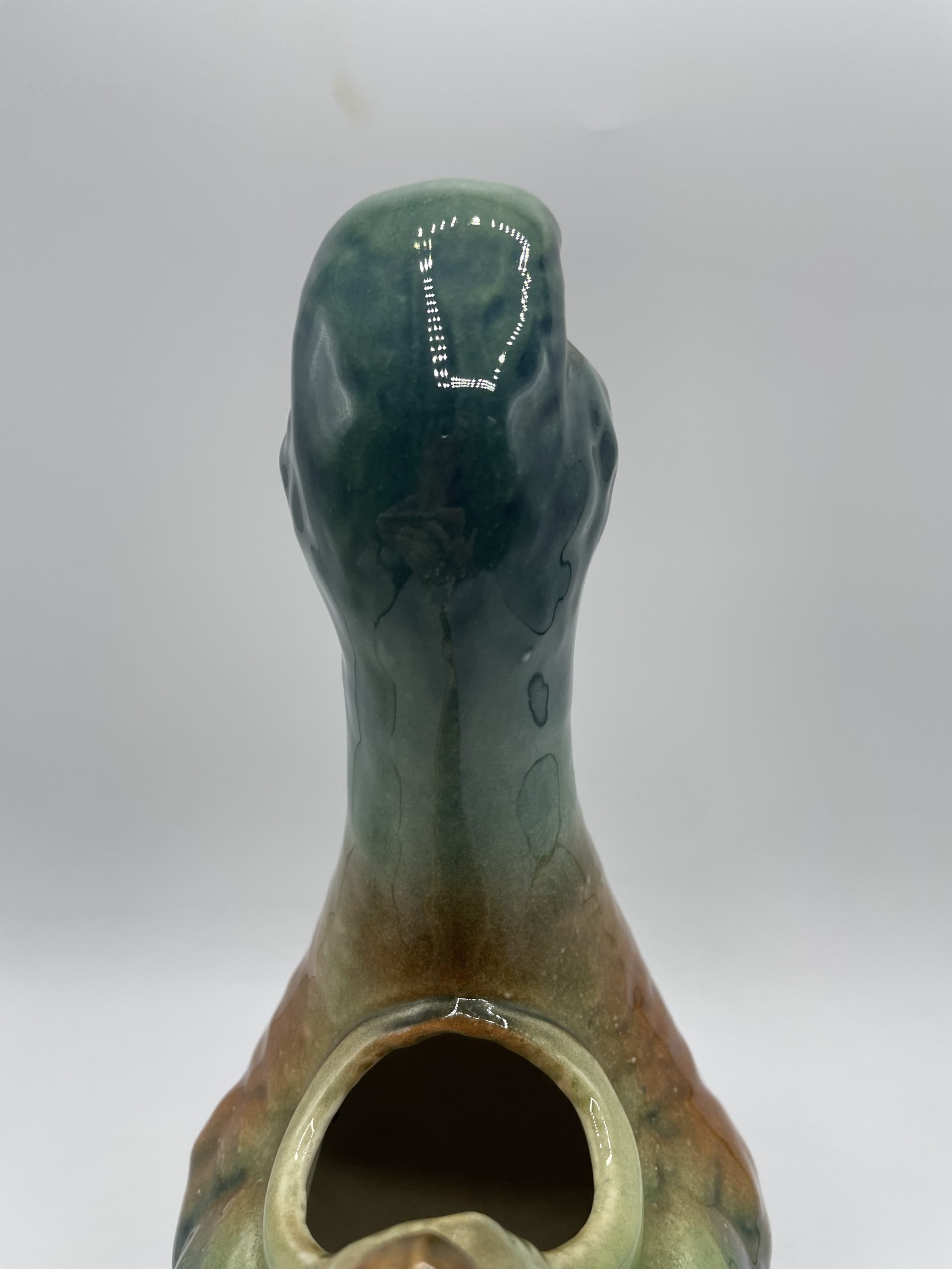 Pichet cruche barbotine canard vintage – Image 13