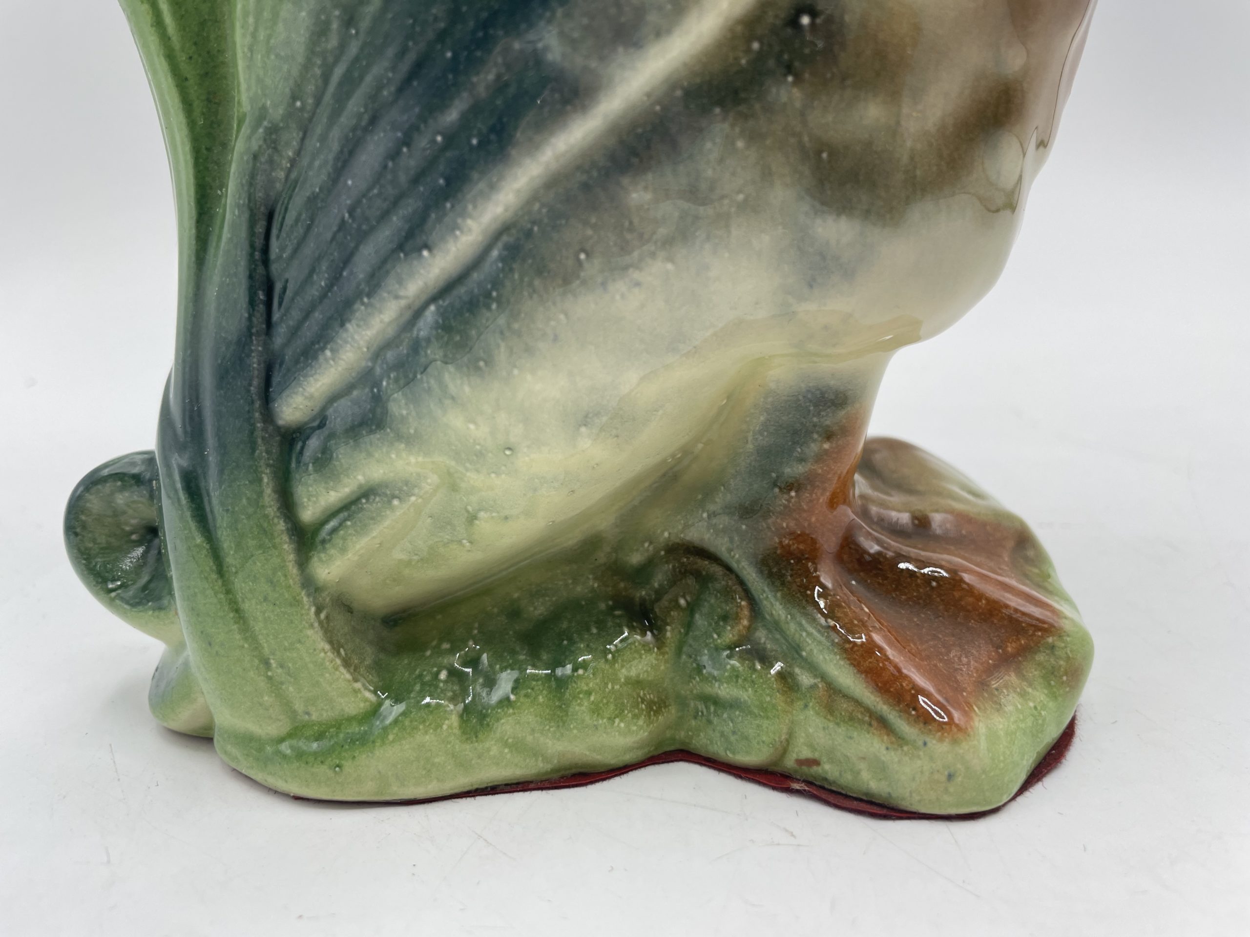 Pichet cruche barbotine canard vintage – Image 7