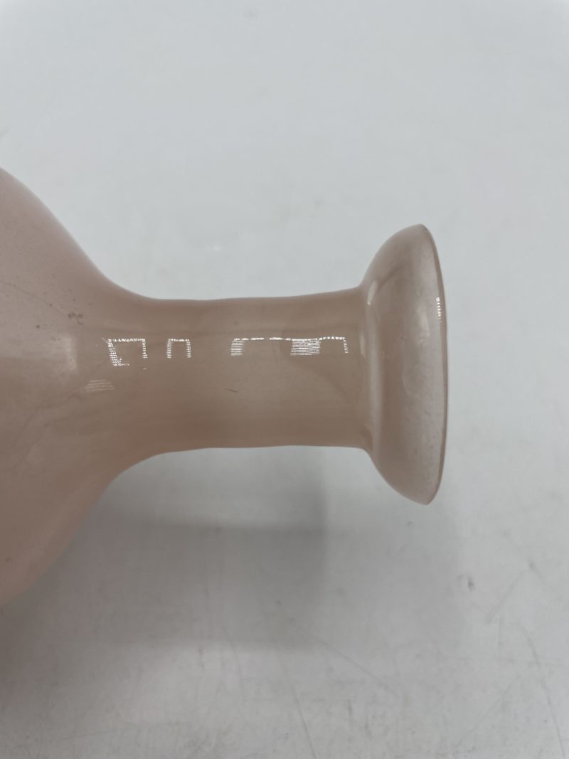 Flacon vintage opaline rose poudré – Image 9