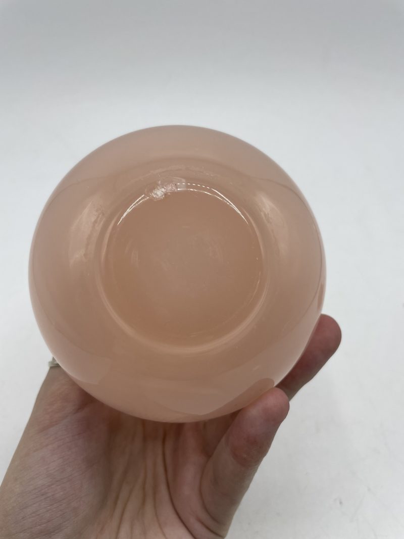 Flacon vintage opaline rose poudré – Image 12