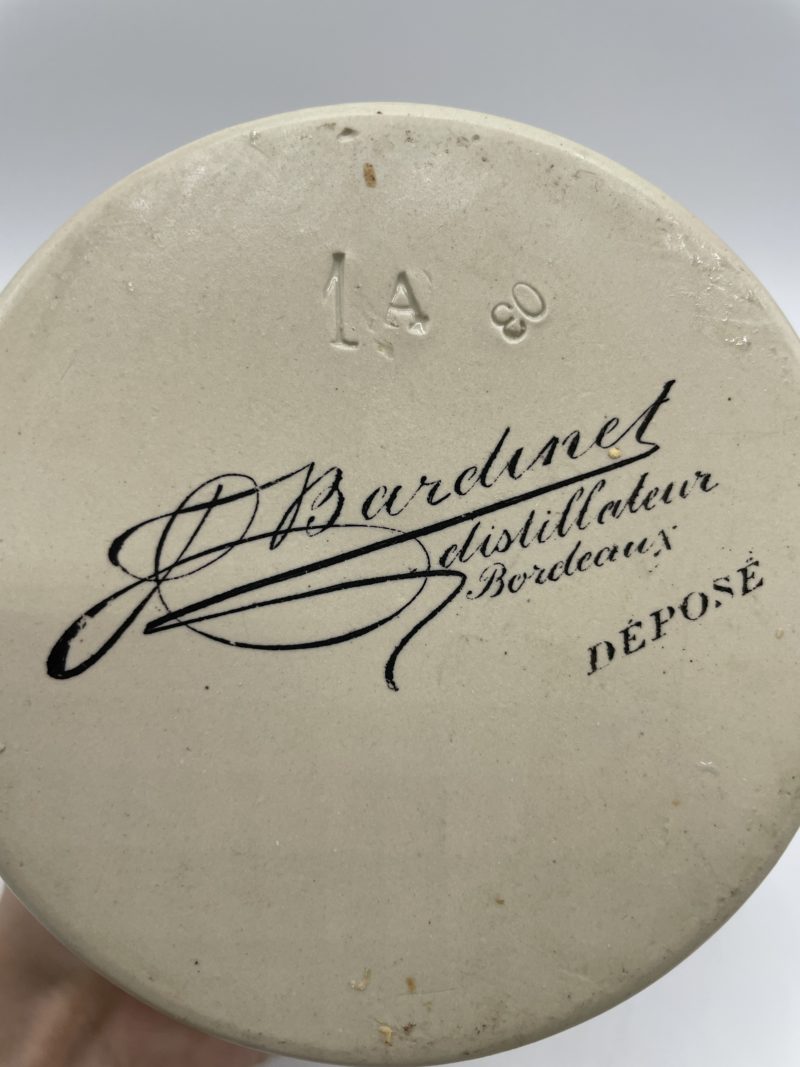 Grande cruche ou pichet alcool grès Bardinet distillateurs Bordeaux – Image 4