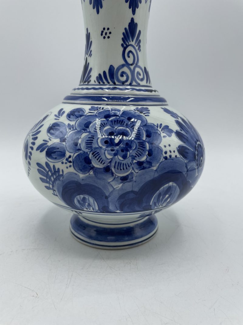 Grand vase tulipe céramique Delft – Image 8