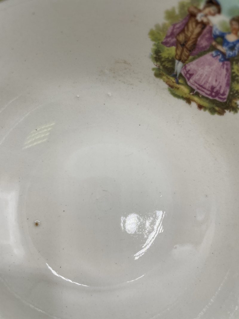 Lot de 4 tasses à thé et soucoupes Saint Amand menthe – Image 5