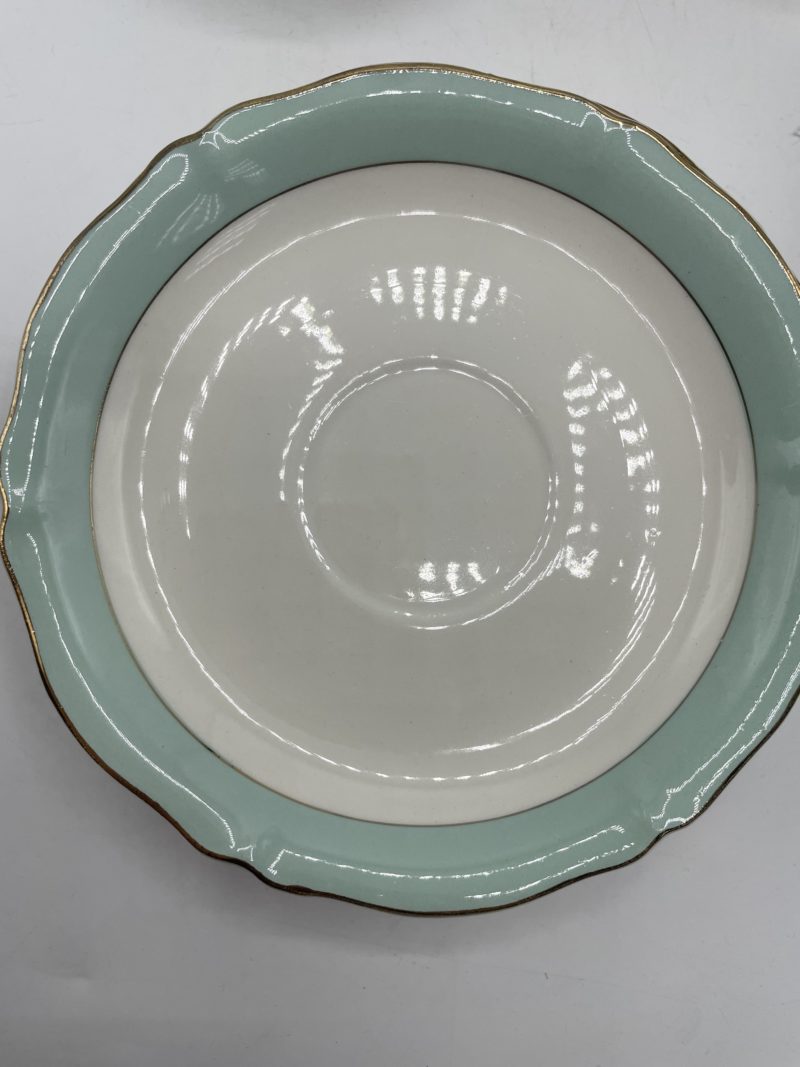 Lot de 4 tasses à thé et soucoupes Saint Amand menthe – Image 6