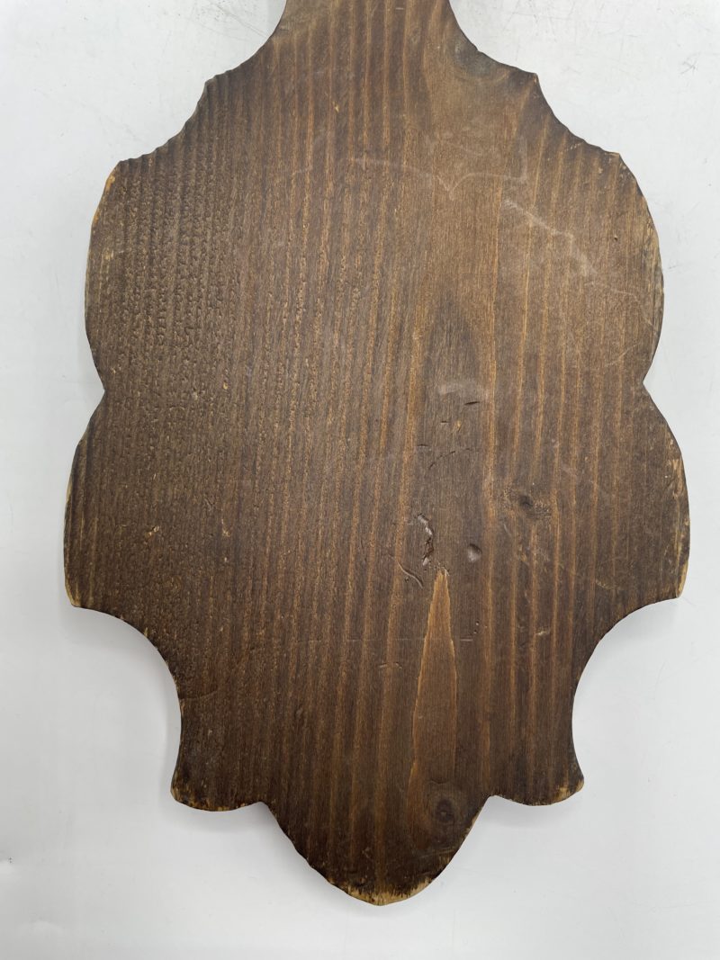 Miroir fixation murale panneau bois et plaque émail – Image 13