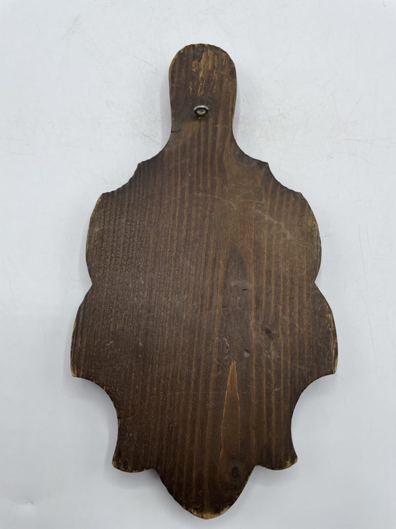 Miroir fixation murale panneau bois et plaque émail – Image 10