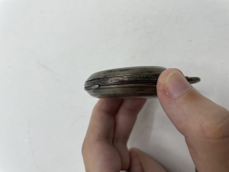 Ancienne montre à gousset en argent fin – Image 6