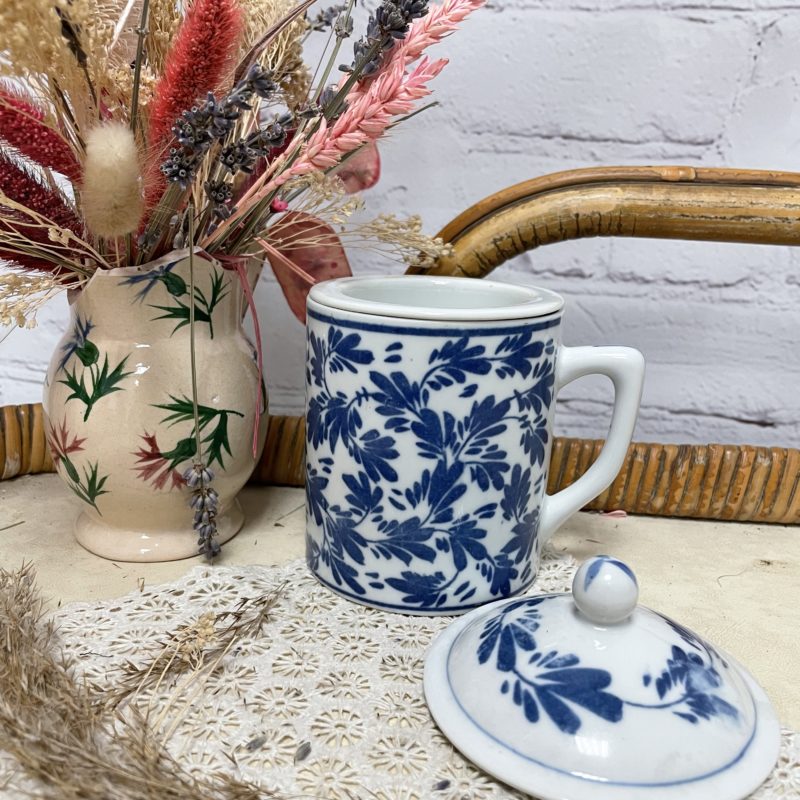 Mug infuseur porcelaine chine bleu (11)