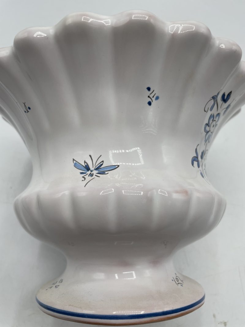 Vase pique  fleur faïence Moustiers Ateliers des Fontaines – Image 7