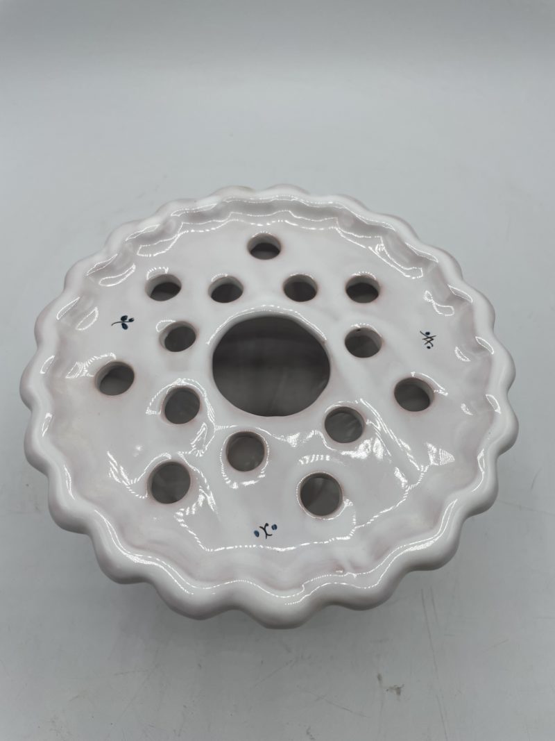 Vase pique  fleur faïence Moustiers Ateliers des Fontaines – Image 13
