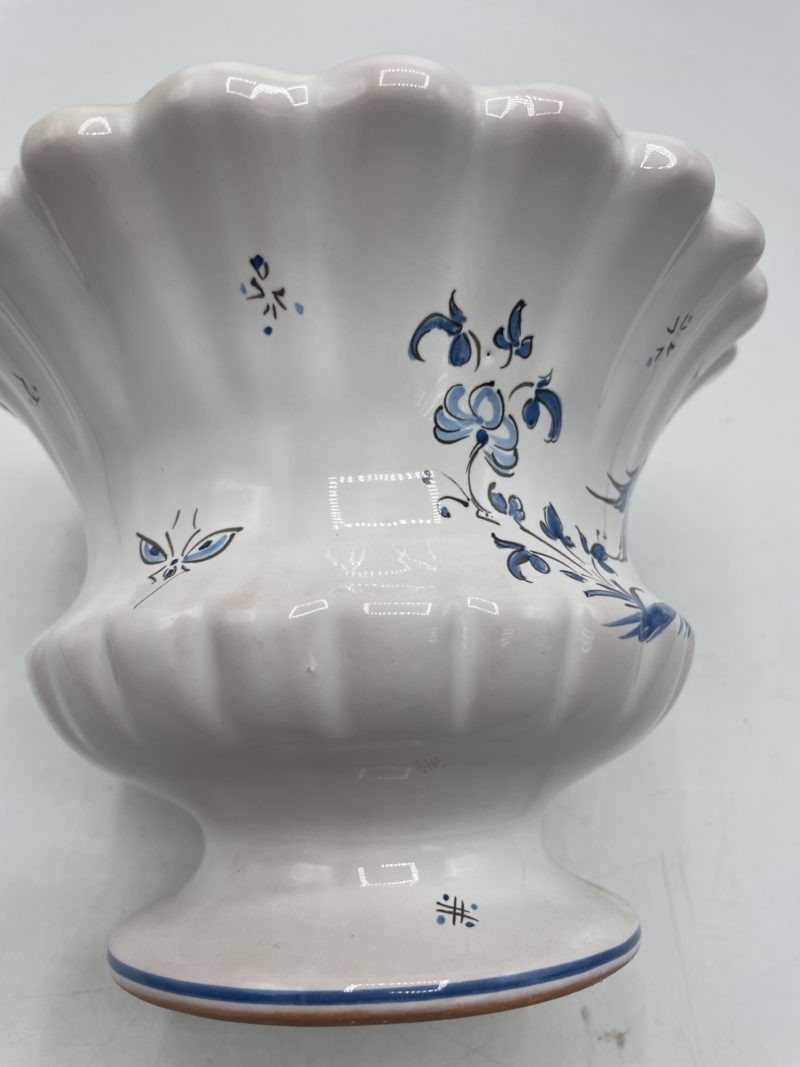 Vase pique  fleur faïence Moustiers Ateliers des Fontaines – Image 6