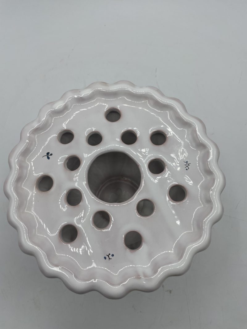 Vase pique  fleur faïence Moustiers Ateliers des Fontaines – Image 8