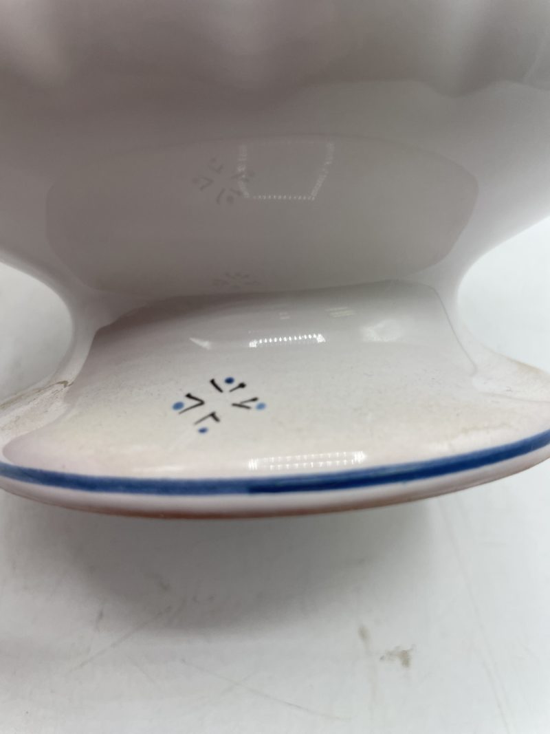 Vase pique  fleur faïence Moustiers Ateliers des Fontaines – Image 18