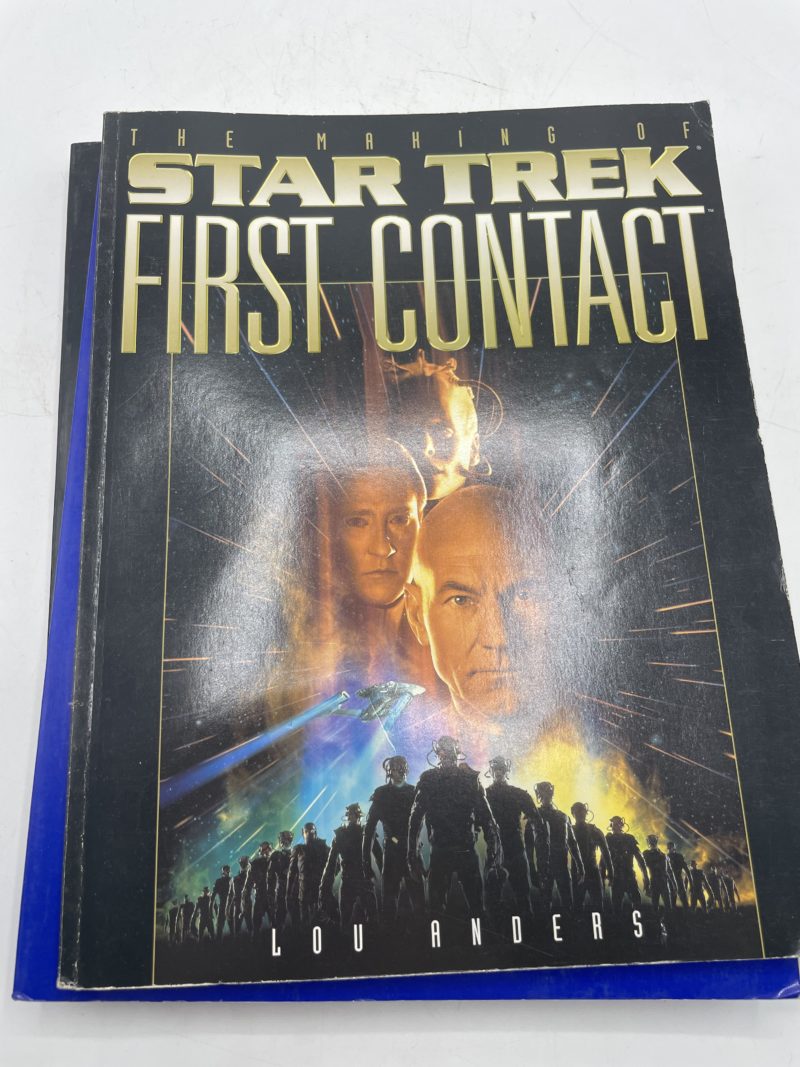 Trio livres de collection Star trek Mr Scott's guide to the Enterprise / The Making Of Star Trek Fist Contact / Star Trek Star Fleet Technical Manual – Image 6
