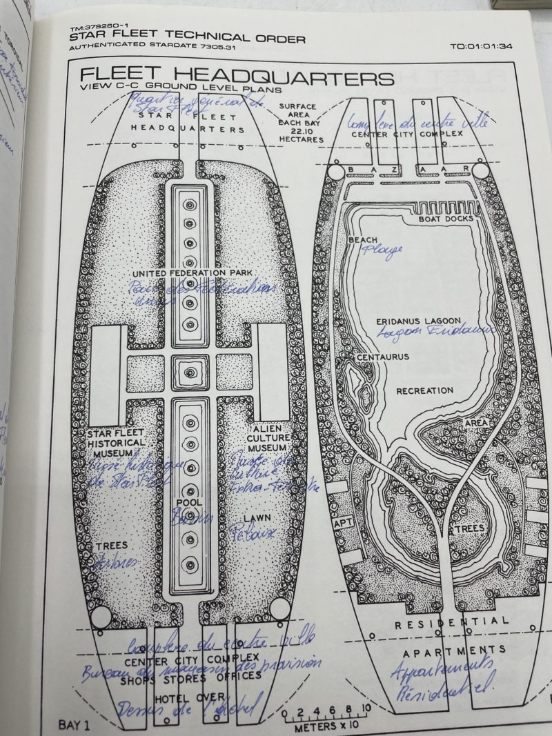 Trio livres de collection Star trek Mr Scott's guide to the Enterprise / The Making Of Star Trek Fist Contact / Star Trek Star Fleet Technical Manual – Image 50