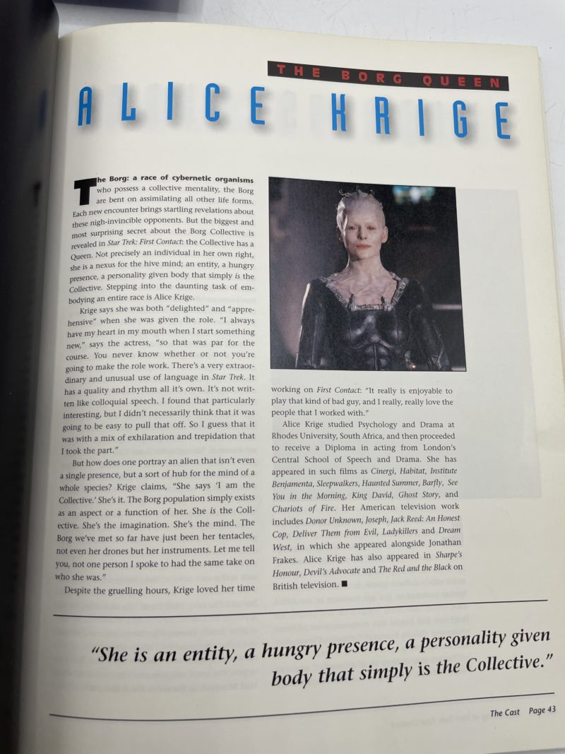 Trio livres de collection Star trek Mr Scott's guide to the Enterprise / The Making Of Star Trek Fist Contact / Star Trek Star Fleet Technical Manual – Image 41