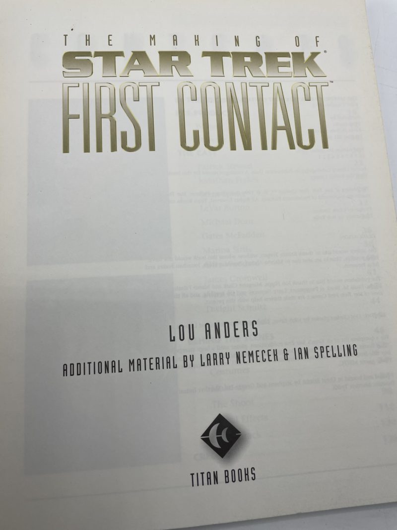 Trio livres de collection Star trek Mr Scott's guide to the Enterprise / The Making Of Star Trek Fist Contact / Star Trek Star Fleet Technical Manual – Image 17