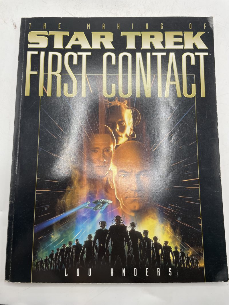 Trio livres de collection Star trek Mr Scott's guide to the Enterprise / The Making Of Star Trek Fist Contact / Star Trek Star Fleet Technical Manual – Image 5
