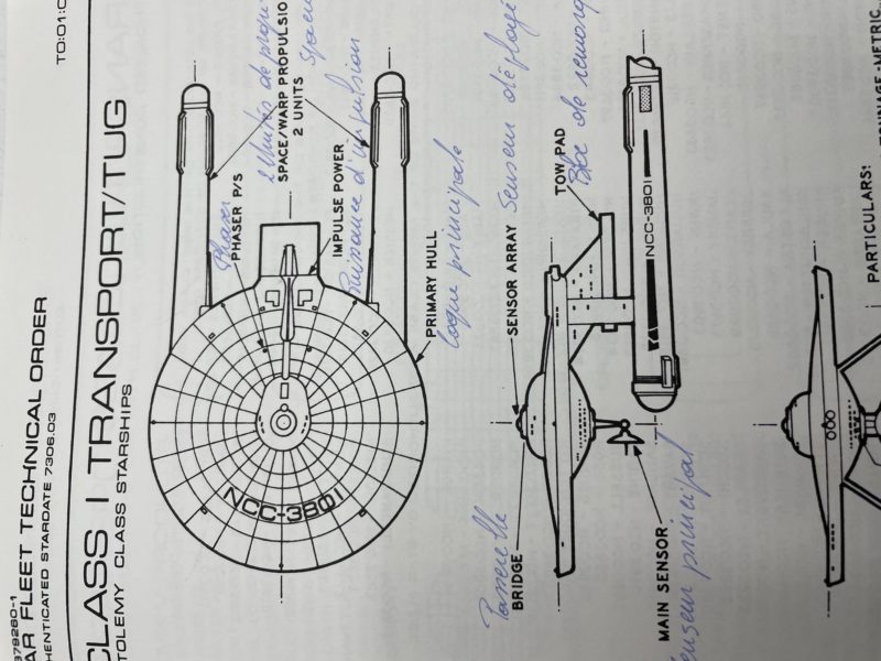 Trio livres de collection Star trek Mr Scott's guide to the Enterprise / The Making Of Star Trek Fist Contact / Star Trek Star Fleet Technical Manual – Image 42