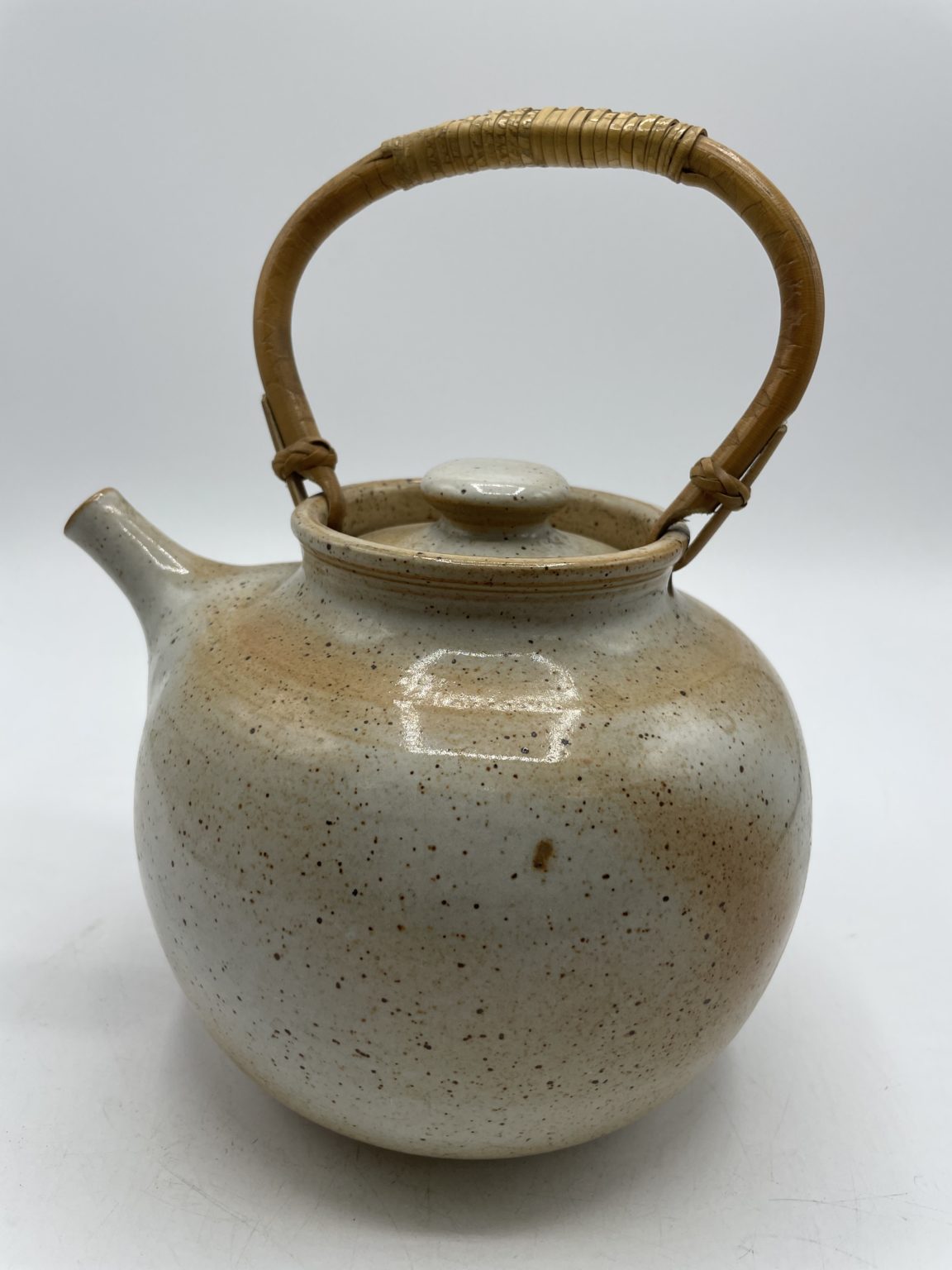 Théière vintage Grès du Marais Ressourcerie Histoires Sans Fin