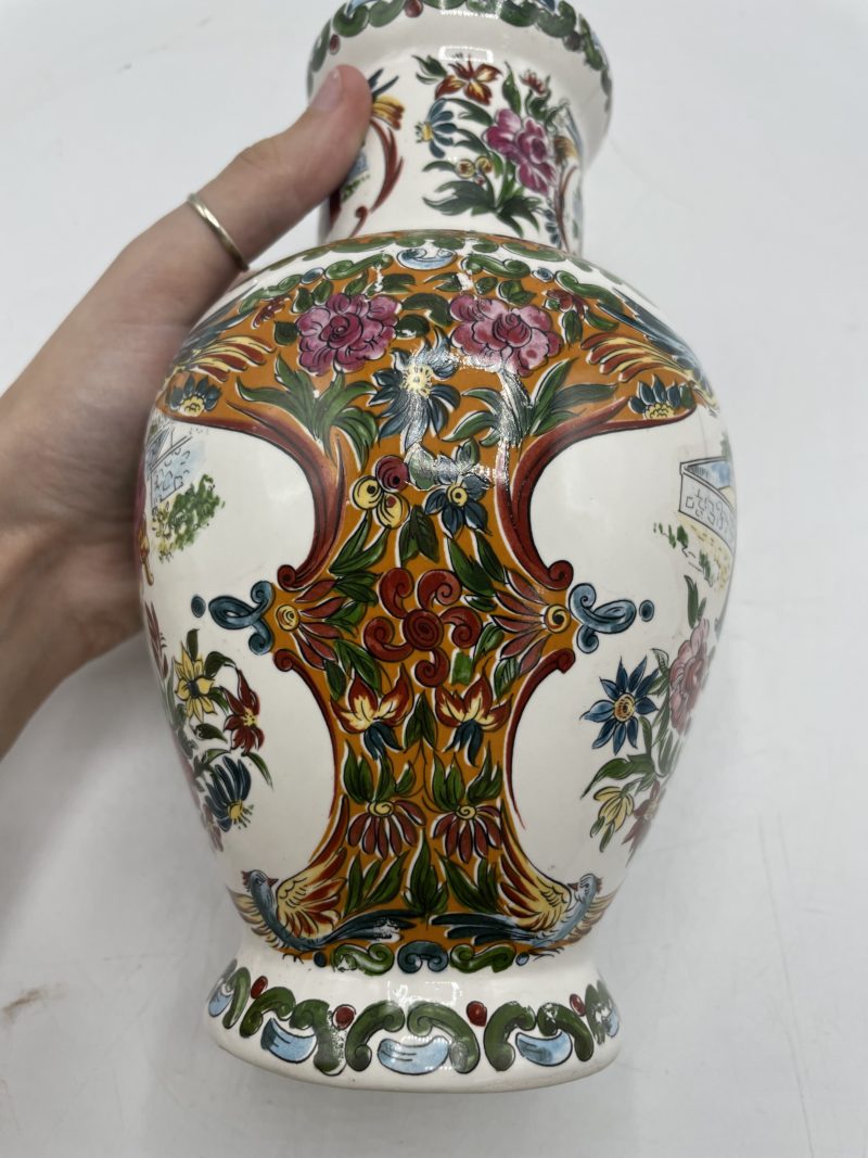 Vase tulipe céramique chinois – Image 9