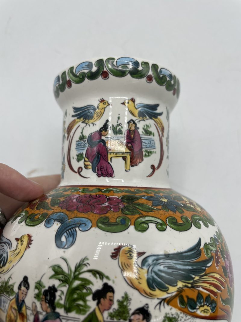 Vase tulipe céramique chinois – Image 7