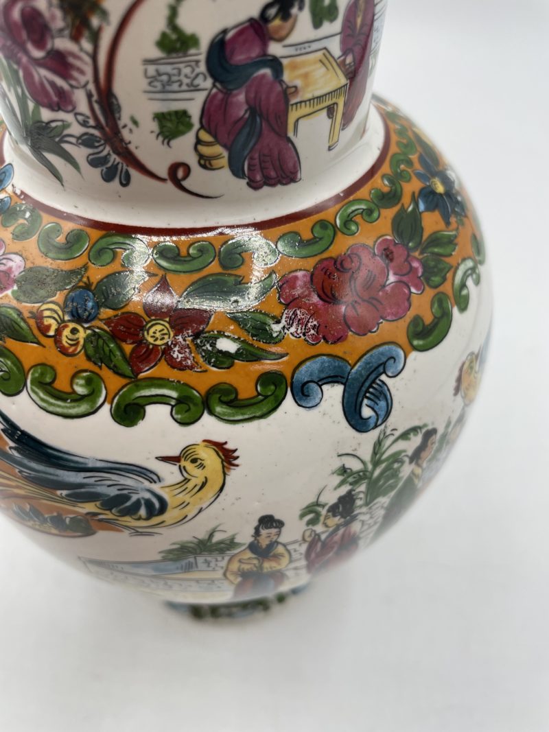 Vase tulipe céramique chinois – Image 11