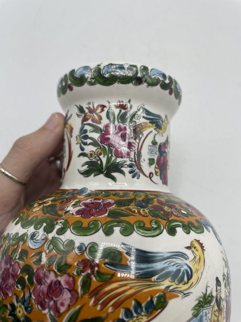 Vase tulipe céramique chinois – Image 8
