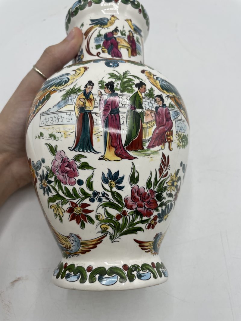 Vase tulipe céramique chinois – Image 5