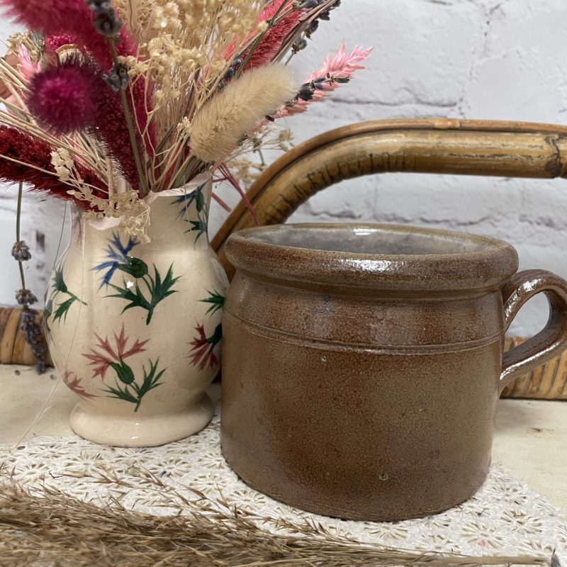 broc-pot-a-graisse-vintage-vaisselle-gres