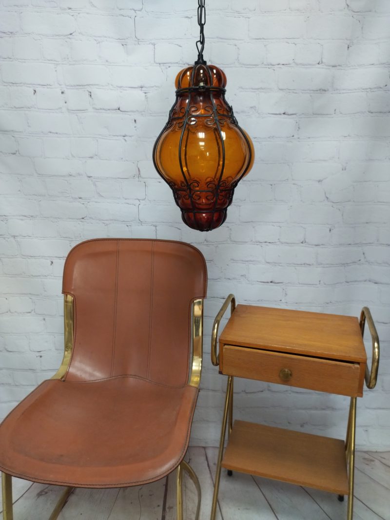 lampe-venise-verre-murano-ambre